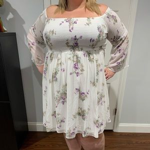 NWT off shoulder dress